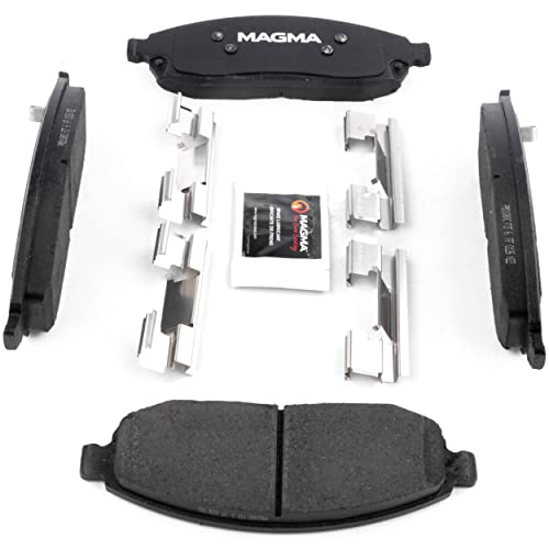 MAGMA Premium PMD1080C Ceramic Brake Pads, Front