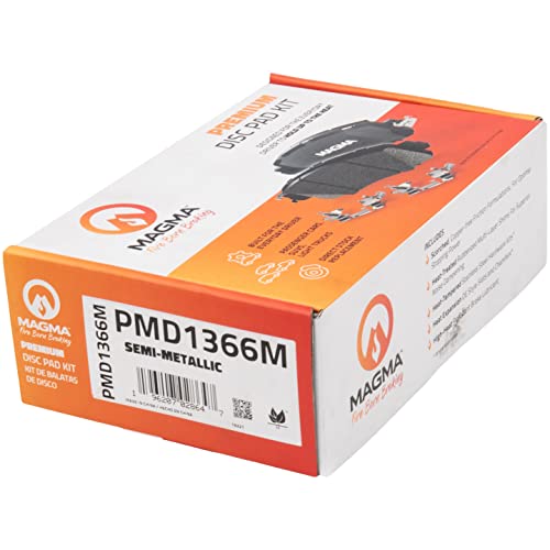 MAGMA Premium Semi-Metallic Brake Pads PMD1366M