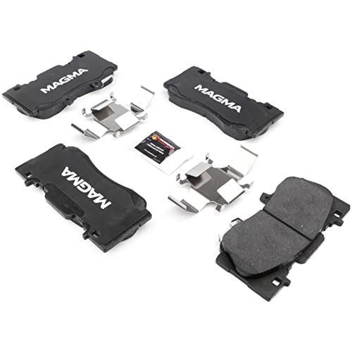 MAGMA Premium PMD1784C Ceramic Brake Pads, Front
