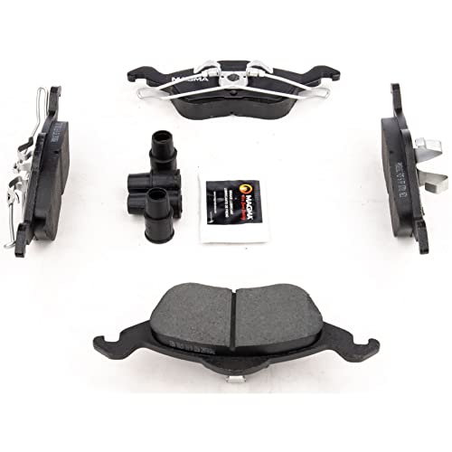 MAGMA Premium PMD816C Ceramic Brake Pads, Front