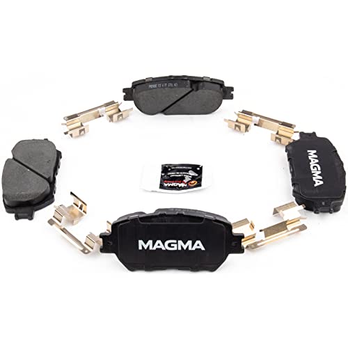 MAGMA Premium PMD908C Ceramic Brake Pads, Front