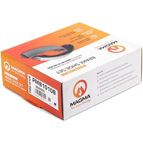 MAGMA Premium PMB1010B Bonded Shoes, Rear