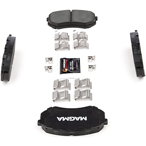 MAGMA Premium PMD433C Ceramic Brake Pads, Front
