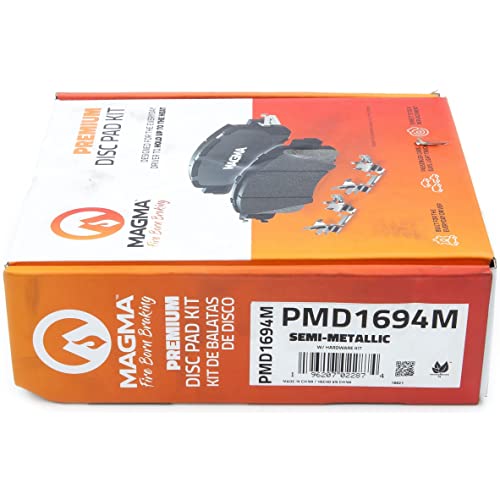 MAGMA Premium Semi-Metallic Brake Pads PMD1694M