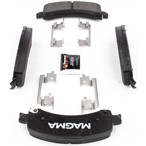 MAGMA Premium PMD974C Ceramic Brake Pads, Rear