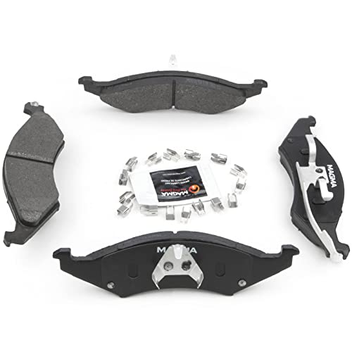 MAGMA Premium PMD421M Semi-Metallic Brake Pads, Front