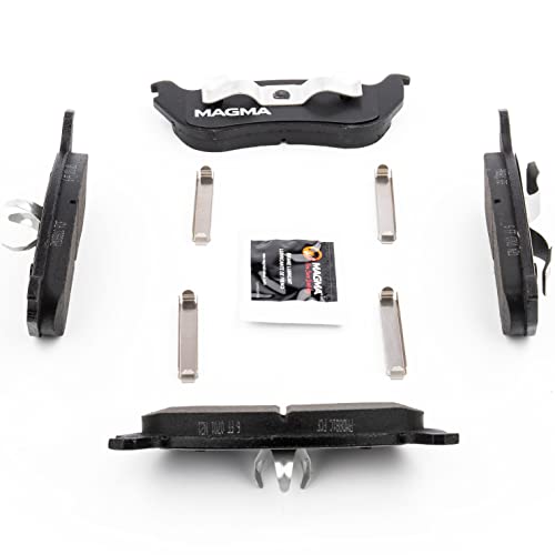 MAGMA Premium PMD881C Ceramic Brake Pads, Rear
