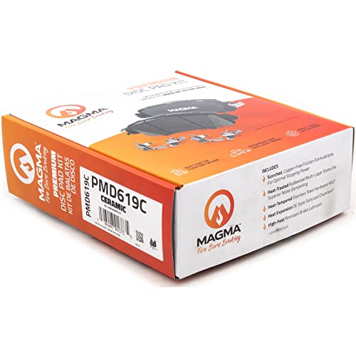 MAGMA Premium Ceramic Brake Pads PMD619C