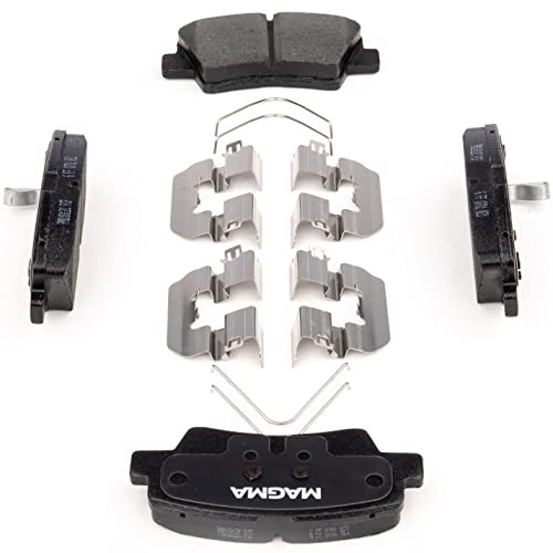 MAGMA Premium PMD1812C Ceramic Brake Pads, Rear, Rear