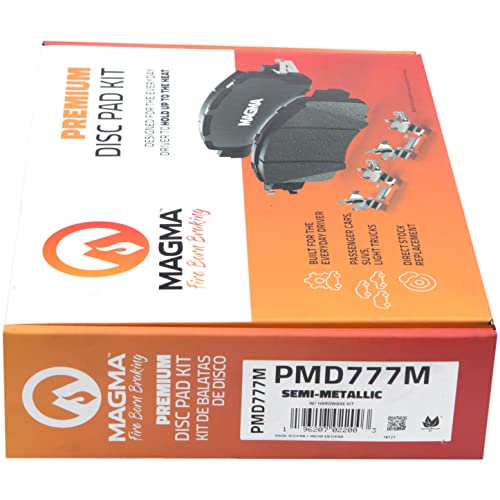 MAGMA Premium PMD777M Semi-Metallic Brake Pads