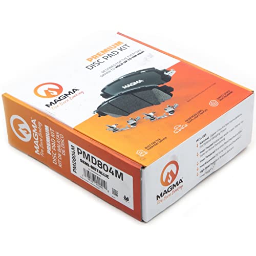 MAGMA Premium Semi-Metallic Brake Pads PMD804M