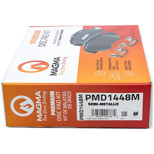 MAGMA Premium Semi-Metallic Brake Pads PMD1448M