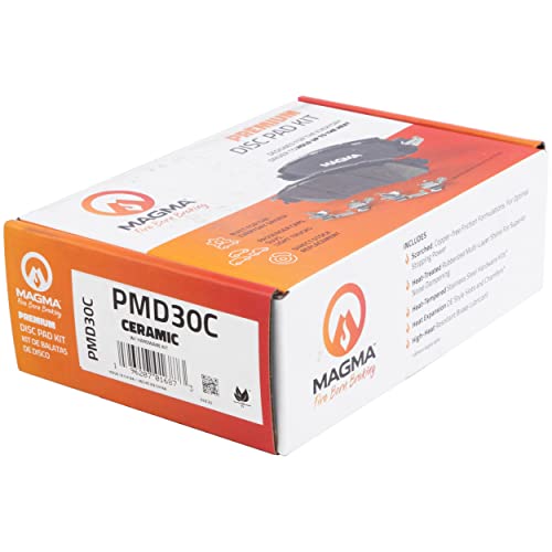 MAGMA Premium PMD30C Ceramic Brake Pads, Rear