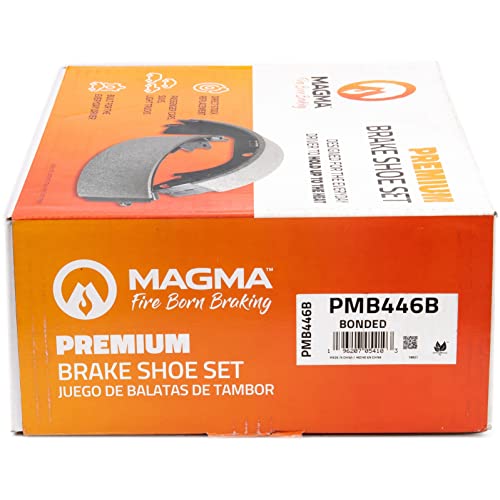 MAGMA Premium PMB446B Bonded Shoes, Rear