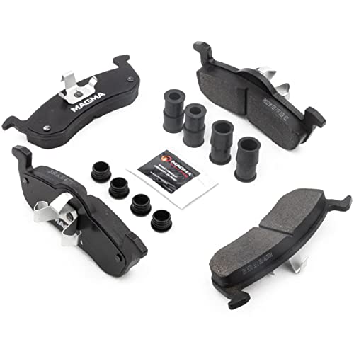 MAGMA Premium PMD1279M Semi-Metallic Brake Pads, Rear