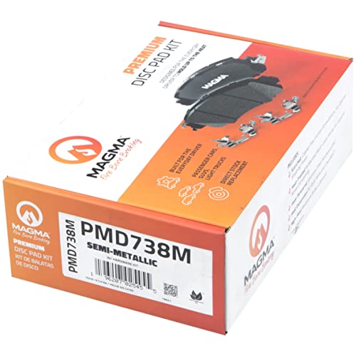MAGMA Premium Semi-Metallic Brake Pads PMD738M