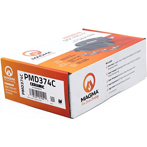 MAGMA Premium Ceramic Brake Pads PMD374C
