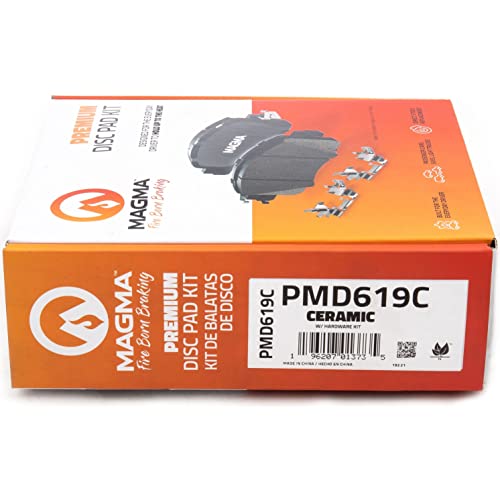 MAGMA Premium Ceramic Brake Pads PMD619C