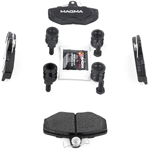 MAGMA Premium PMD391C Ceramic Brake Pads, Rear
