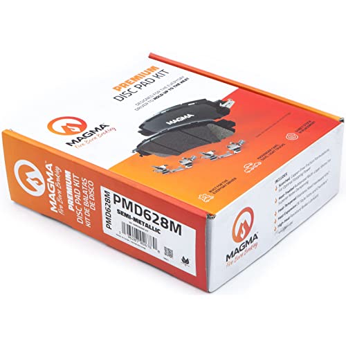 MAGMA Premium Semi-Metallic Brake Pads PMD628M