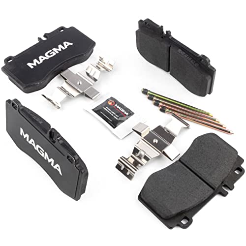 MAGMA Premium PMD1420C Ceramic Brake Pads, Front