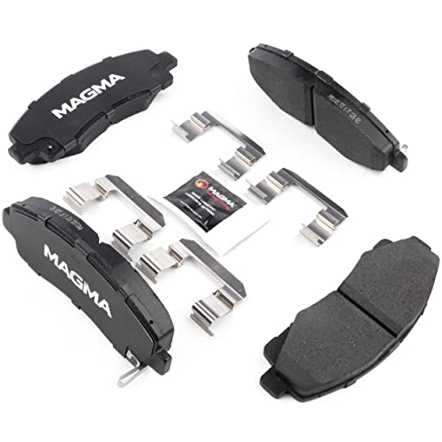 MAGMA Premium PMD1102C Ceramic Brake Pads, Front