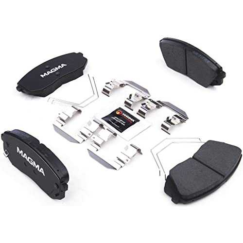 MAGMA Premium PMD1855C Ceramic Brake Pads, Front