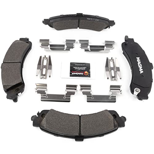 MAGMA Premium PMD834M Semi-Metallic Brake Pads, Rear