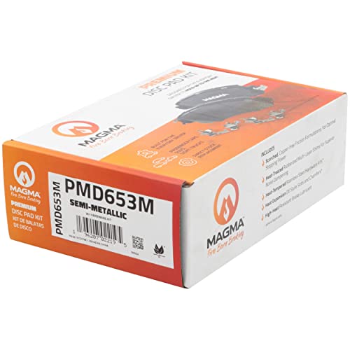 MAGMA Premium PMD653M Semi-Metallic Brake Pads