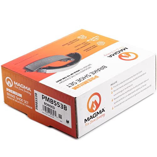 MAGMA Premium PMB553B Bonded Shoes, Rear