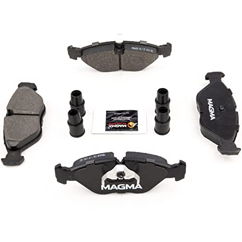 MAGMA Premium PMD403M Semi-Metallic Brake Pads, Front
