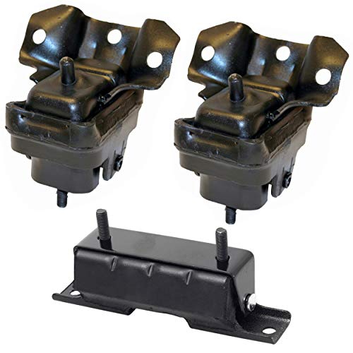 Westar ETK-006 Engine & Trans Mounts Set 3PCS for Chevrolet Tahoe Silverado Truck Suburban Avalanche Cadillac Escalade GMC, Esv 2007-2014