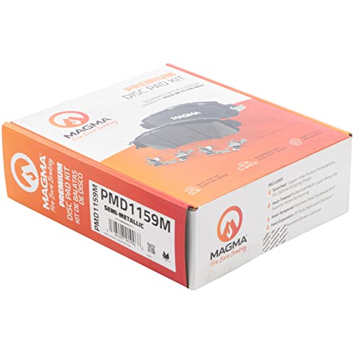 MAGMA Premium Semi-Metallic Brake Pads PMD1159M
