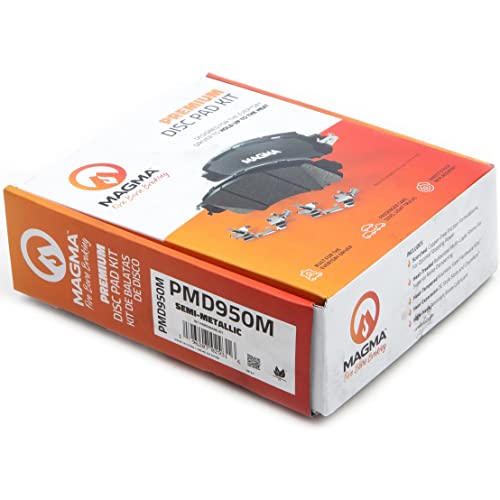 MAGMA Premium Semi-Metallic Brake Pads PMD950M