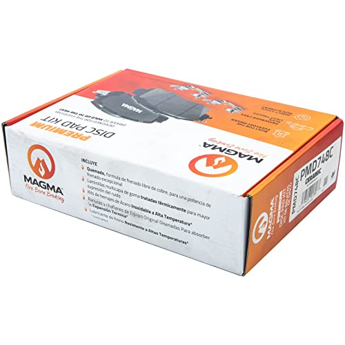 MAGMA Premium Ceramic Brake Pads PMD748C