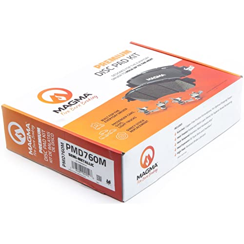 MAGMA Premium Semi-Metallic Brake Pads PMD760M