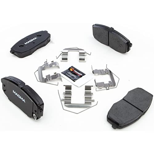 MAGMA Premium PMD2094C Ceramic Brake Pads, Front