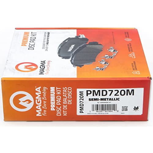 MAGMA Premium Semi-Metallic Brake Pads PMD720M