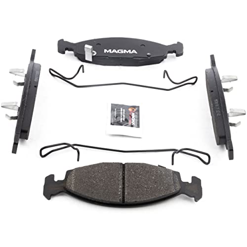 MAGMA Premium PMD790M Semi-Metallic Brake Pads, Front