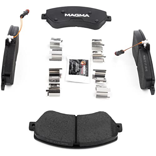 MAGMA Premium PMD1406C Ceramic Brake Pads, Front
