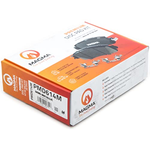 MAGMA Premium Semi-Metallic Brake Pads PMD614M