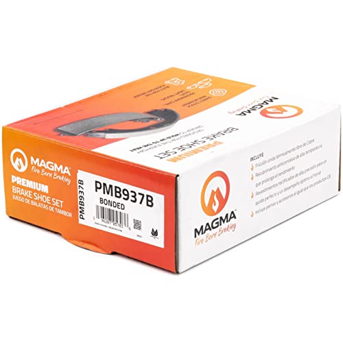 MAGMA Premium Parking Brake Shoes PMB937B