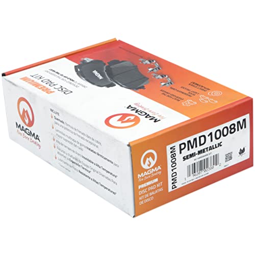 MAGMA Premium Semi-Metallic Brake Pads PMD1008M