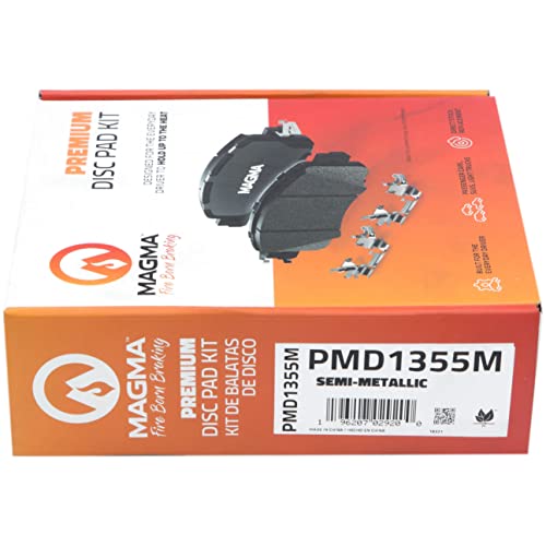 MAGMA Premium Semi-Metallic Brake Pads PMD1355M