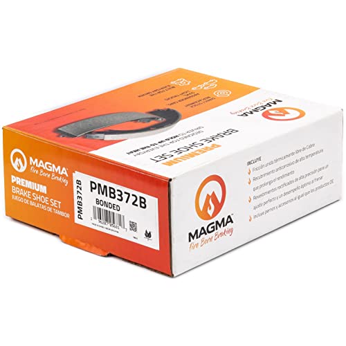 MAGMA Premium PMB372B Bonded Shoes, Rear
