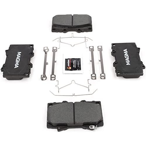 MAGMA Premium PMD772C Ceramic Brake Pads, Front
