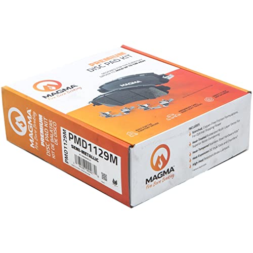 MAGMA Premium Semi-Metallic Brake Pads PMD1129M