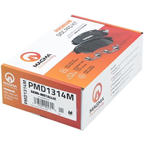 MAGMA Premium Semi-Metallic Brake Pads PMD1314M
