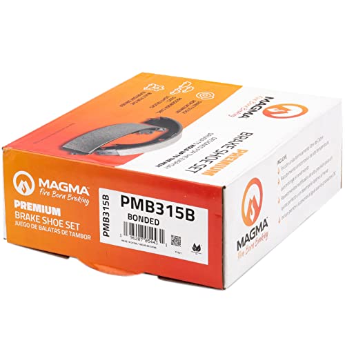 MAGMA Premium PMB315B Bonded Shoes, Rear