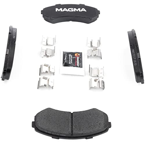 MAGMA Premium PMD867C Ceramic Brake Pads, Front